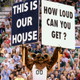 Utah Jazz mascot "The Bear" tries to excite the fans as their team plays the San Antonio Spurs in an NBA basketball game in Salt Lake City, Utah, May 7, 2012.